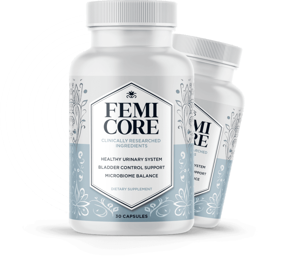 FemiCore supplement jar