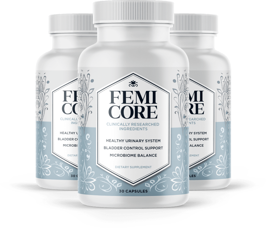 FemiCore supplement bottle
